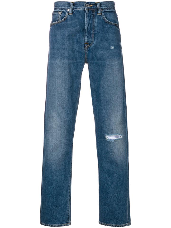 Edwin Distressed Detail Jeans - Blue