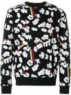 Iceberg Mickey Print Sweatshirt - Black