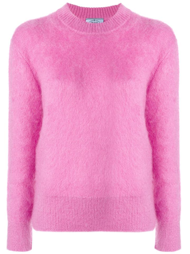 Prada Loose Fit Sweater - Pink & Purple