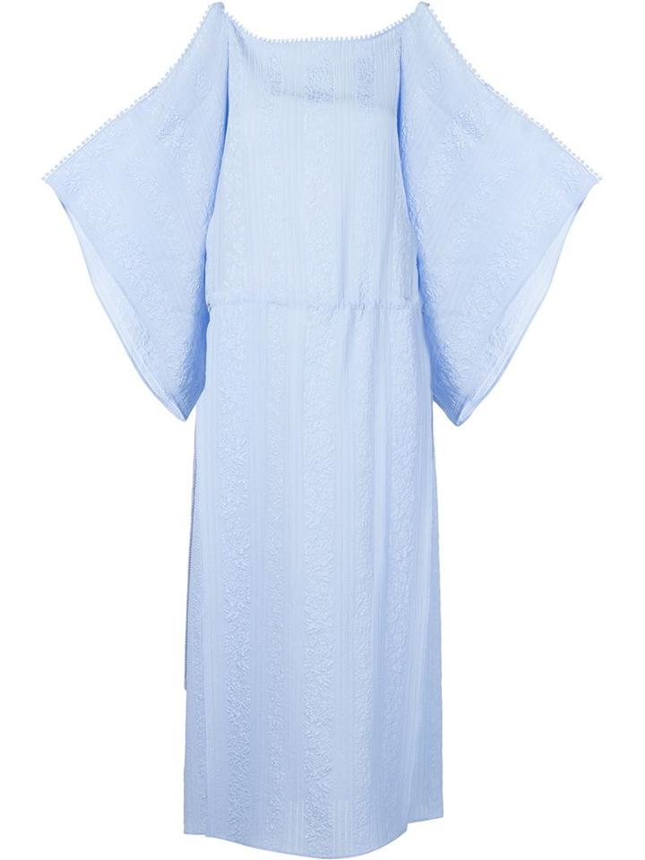 Vilshenko 'bibi' Dress, Women's, Size: 8, Blue, Silk