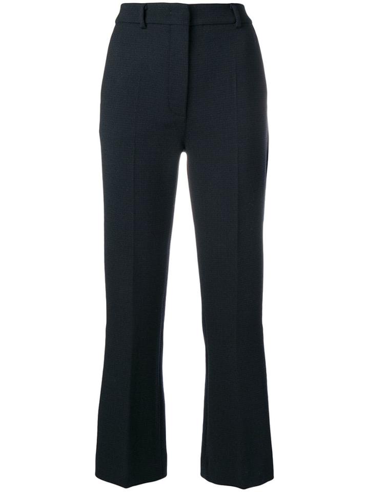 Sportmax Tailored Bootcut Trousers - Blue