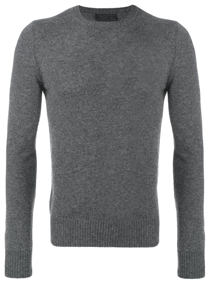 Prada Cashmere Jumper - Grey