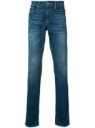 Frame Denim Straight Leg Jeans, Men's, Size: 33, Blue, Cotton/polyester/spandex/elastane