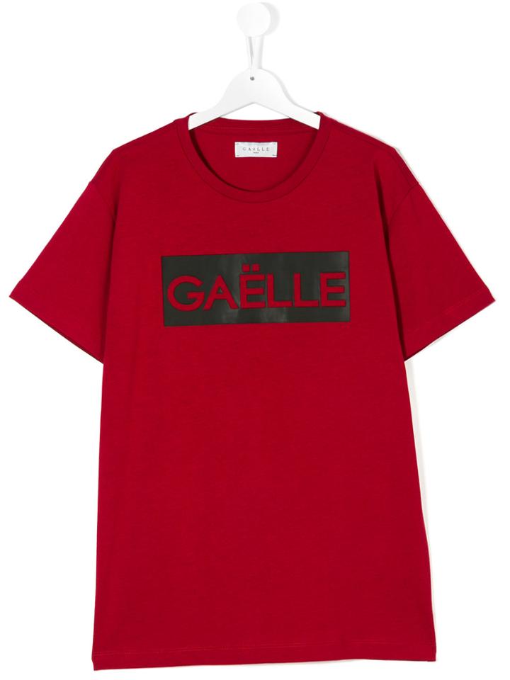 Gaelle Paris Kids Printed T-shirt - Red