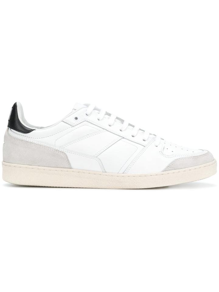 Ami Alexandre Mattiussi Thin-laced Low Trainers - Black