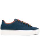 Etro Contrast Lace Sneakers - Blue