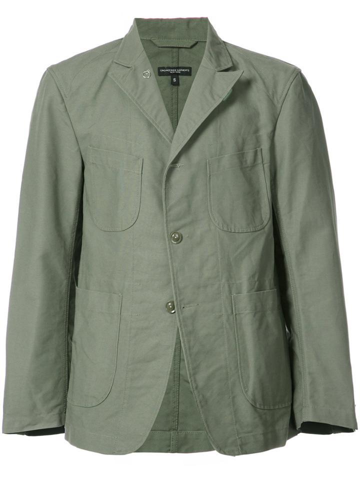 Engineered Garments Classic Blazer - Green