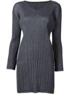 Pleats Please By Issey Miyake 'hickory Denim' Long Top