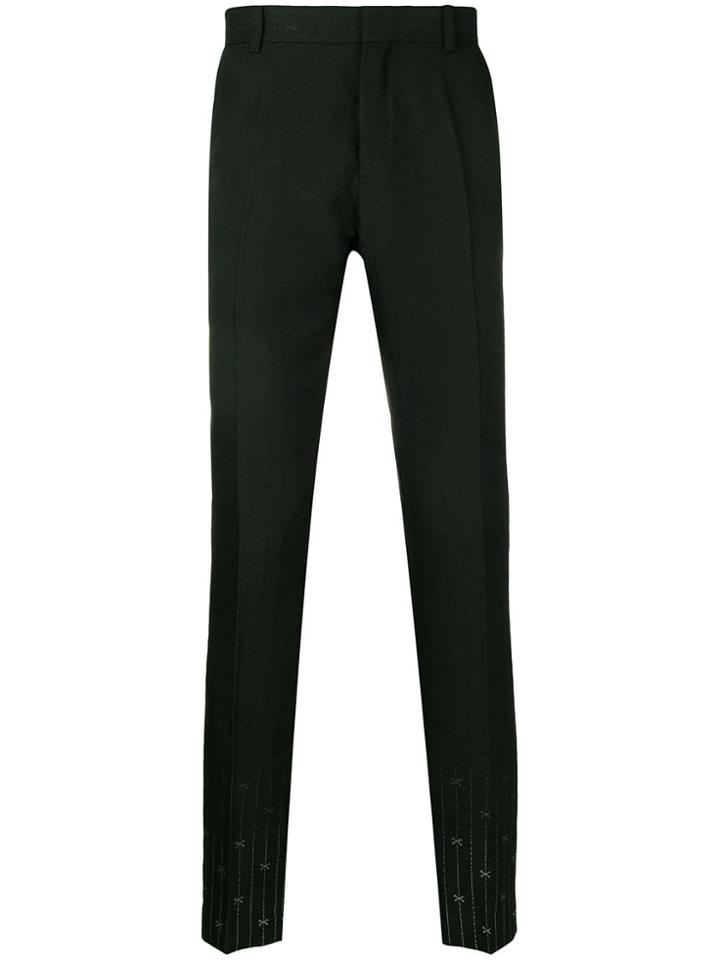 1017 Alyx 9sm Pinstripe Tailored Trousers - Black