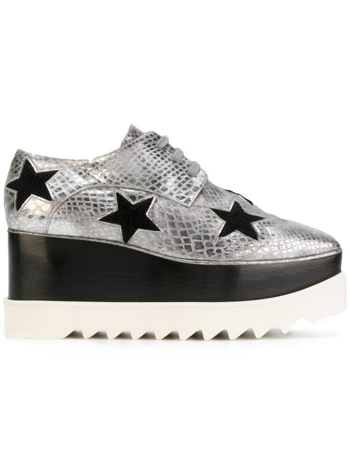 Stella Mccartney Elyse Lace Up Shoes - Grey