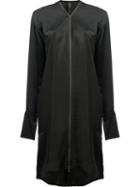 Ilaria Nistri Zip Up Dress, Women's, Size: 40, Black, Viscose