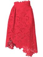 Ermanno Scervino Lace Embroidered Skirt