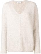 Closed Knitted Jumper - Neutrals