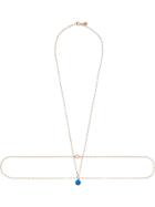 Jacquemus Jacq Perle Bleue Brss Bdy Chn - Gold