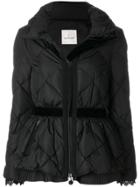 Moncler Zipped Quilted Jacket - Black