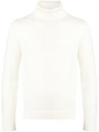 Zanone Roll-neck Sweater - White