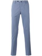Pt01 Slim Fit Chino Trousers, Men's, Size: 48, Blue, Cotton/spandex/elastane