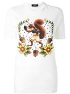 Dsquared2 Boxing Squirrel T-shirt - White