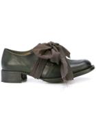 Cherevichkiotvichki Bow Detail Lace-up Shoes - Green