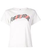 Re/done Easy Rider Vintage Print T-shirt - White
