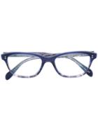 Oliver Peoples Ashton Glasses, Blue, Acetate/metal