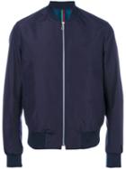 Ps By Paul Smith - Bomber Jacket - Men - Polyester - Xs, Blue, Polyester