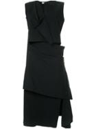 Issey Miyake Vintage Origami Skirt Suit - Black