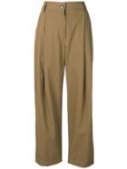 Brunello Cucinelli High-waisted Trousers - Neutrals