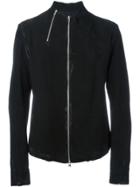 Lost & Found Ria Dunn Double Zip Up Biker Jacket - Black