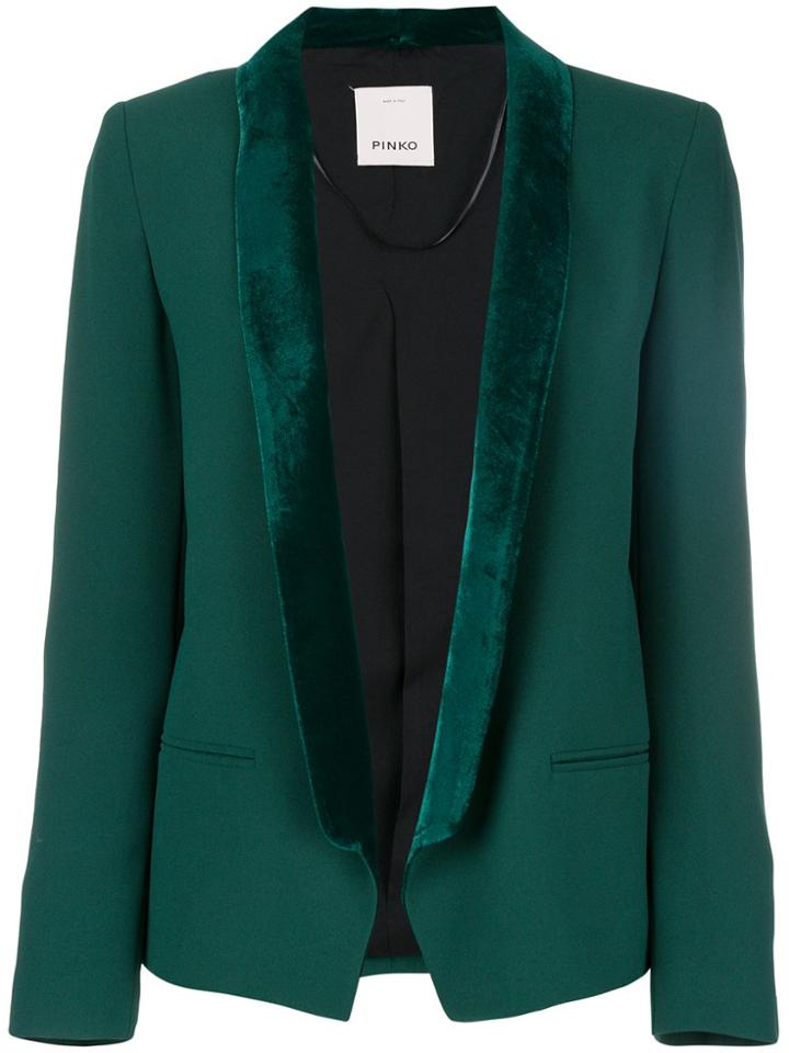 Pinko Tuxedo Blazer - Green