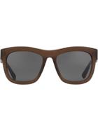 Linda Farrow 3.1 Phillip Lim 6 C16 D-frame Sunglasses - Brown