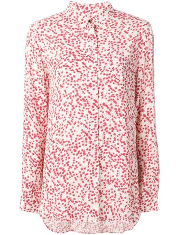 Ganni Snowdrop Print Shirt - Neutrals