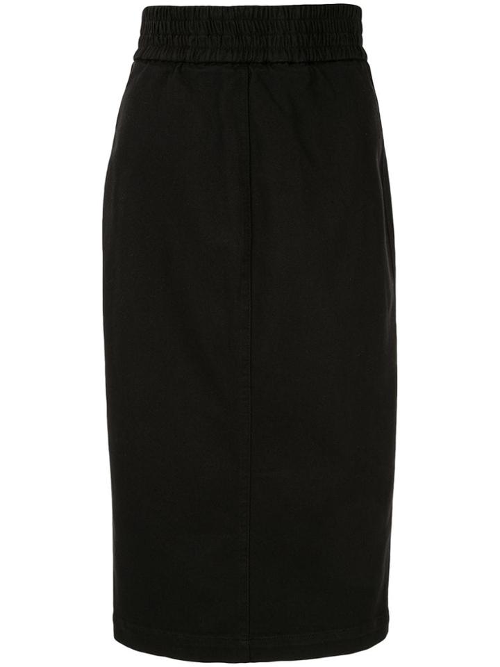 Nº21 Midi Pencil Skirt - Black