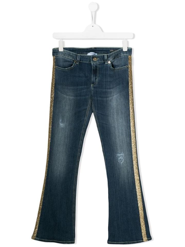 Dondup Kids Glitter Jeans - Blue