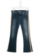 Dondup Kids Glitter Jeans - Blue