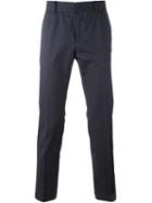 Dolce & Gabbana Classic Chinos, Men's, Size: 52, Blue, Cotton/spandex/elastane