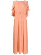 L'autre Chose Cap Sleeve Dress - Neutrals