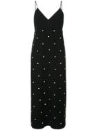 Tibi Polka Dot Dress - Black