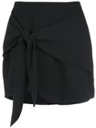 Olympiah Tie Fastening Mini Skirt - 2