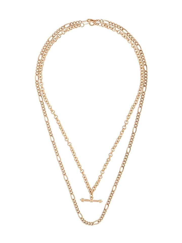 Susan Caplan Vintage Set Of Two Chain Necklaces - Gold