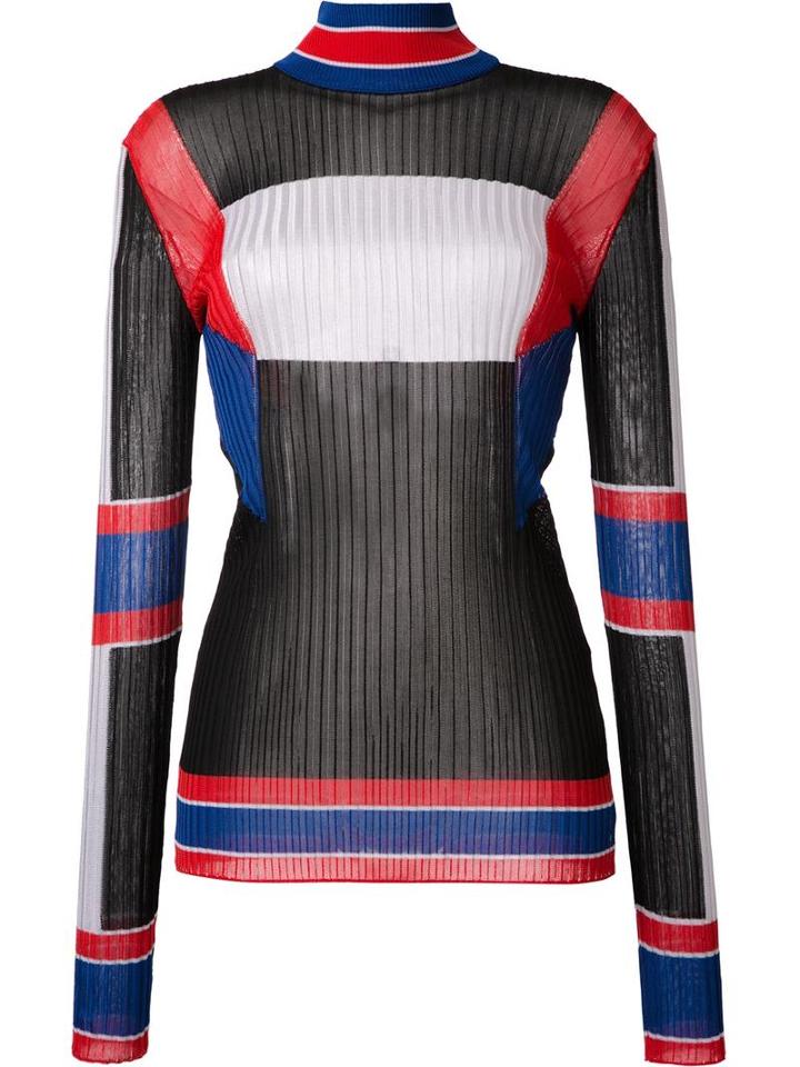 Emilio Pucci Striped Pullover, Women's, Size: Medium, Viscose