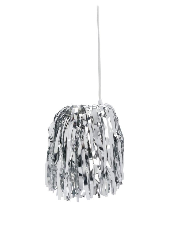 Off-white Fringed Bucket Bag - Silver