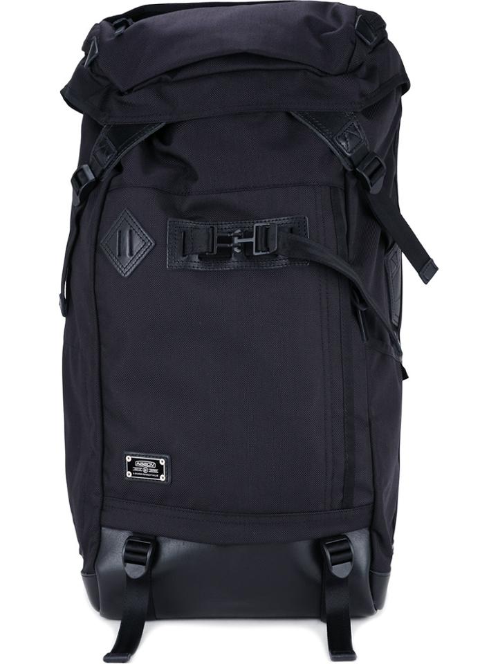 As2ov Ballistic Nylon Backpack - Black