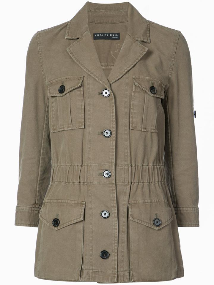 Veronica Beard Classic Fitted Jacket - Green