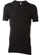 Damir Doma Exposed Seam T-shirt, Men's, Size: L, Black, Cotton