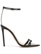 Oscar Tiye Dea Heeled Sandals - Black
