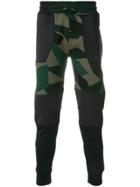 Hydrogen Camouflage Print Track Pants - Green