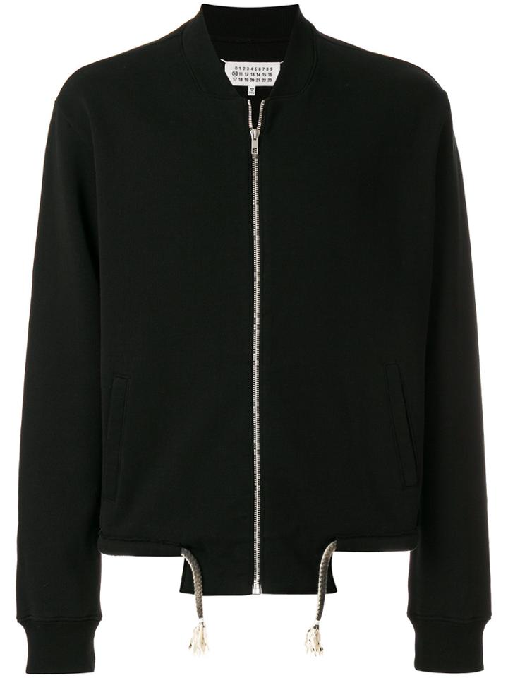 Maison Margiela Bomber Drawstring Jacket - Black