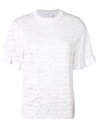 Chloé Textured Knit T-shirt - White