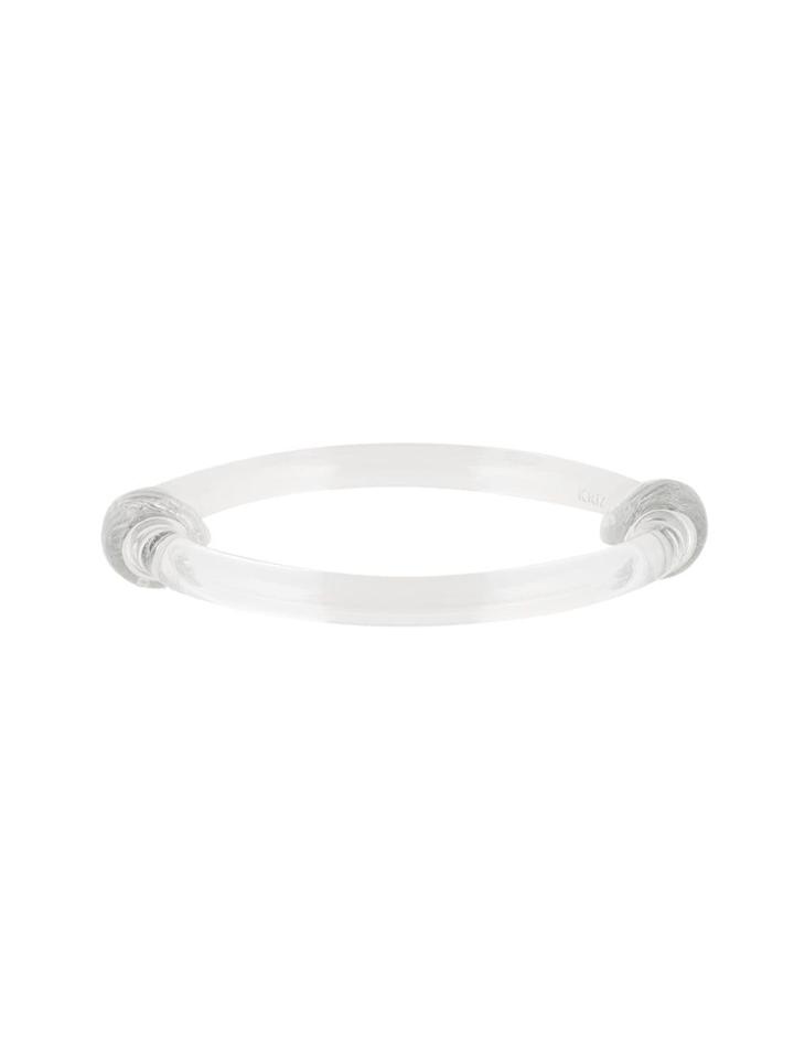 Krizia Studded Necklace - White